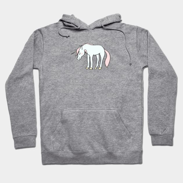 Pastel unicorn art Hoodie by ballooonfish